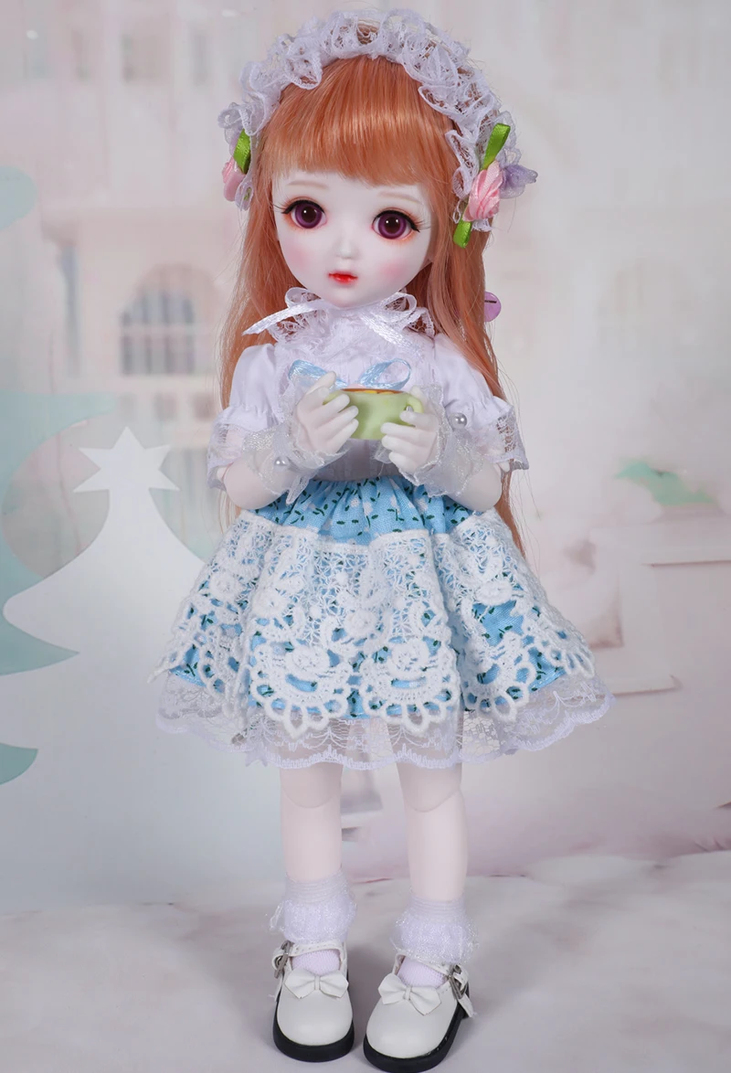1/6 масштаб BJD Кукла Милый ребенок девочка BJD/SD смола фигурка кукла модель игрушка подарок. Полный комплект с одеждой, обувью, париком A0162Muriel YOSD