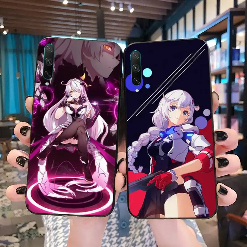 YJZFDYRM популярная игра Honkai Impact 3rd чехол для телефона Huawei P40 P30 P20 lite Pro Mate 20 30 P Smart 2019 prime