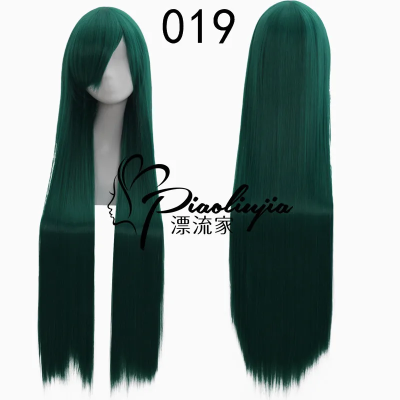 DIOCOS 100 см/39," аниме парики, костюм для косплея женщин прямые длинные термостойкие синтетические волосы для Хэллоуина вечерние No.1-28 - Цвет: 19