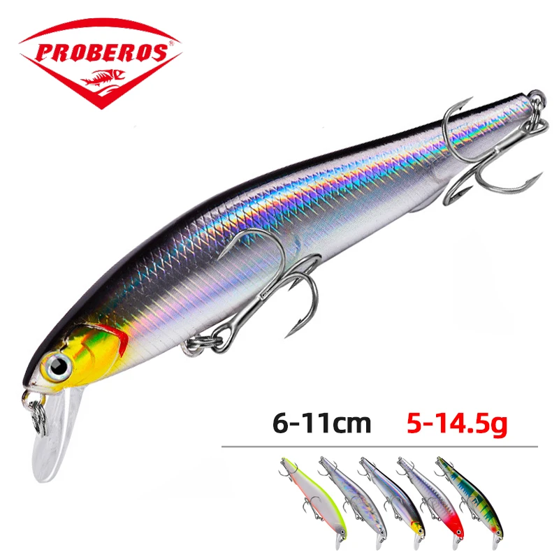 1 PCS 5-14,5g/6-11cm Angeln Lockt Minnow Wobbler Sinking Bass Trolling Künstliche Harten köder Crankbait Karpfen Pesca Angeln Tackle