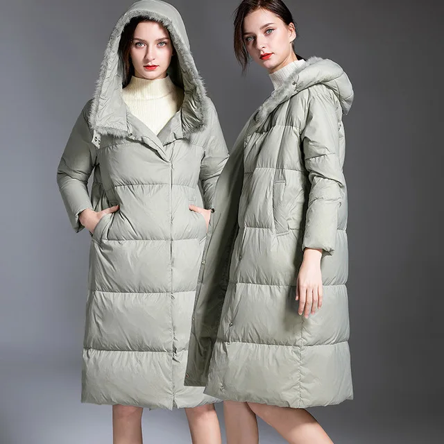 GAGA Women Casual Thicker Winter Slim Down Jacket Coat Overcoat