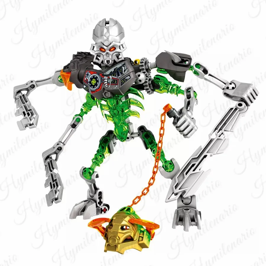 4pcs Hero Factory Bionicle Skull Scorpio Skull Basher Skull Slicer