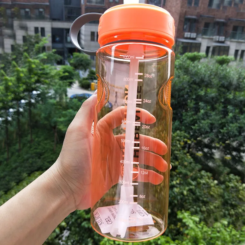 4 Herbalife Nutrition Water Bottle 1000ml Plastic Drinking Outdoor Sport Kettle Bicycle Climbing Hiking Travel Supplies Drinkware - Цвет: 4