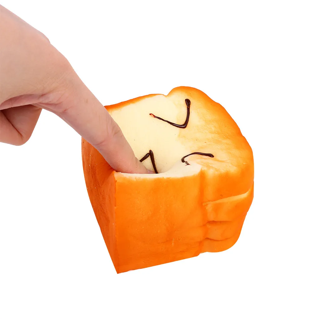 Игрушка в форме хлеба, мини-имитация, еда, хлеб, медленно поднимающийся, ароматические игрушки для снятия стресса, горячая Распродажа, детская игрушка, милый хлеб, медленно поднимающаяся игрушка