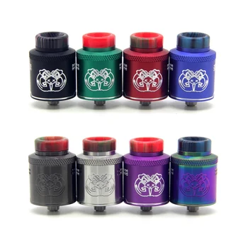 

RDA 24mm diameter with 14 Side Airflow Holes & BF Squonk Pin VS Dead Rabbit SQ RDA e-cig vape tank