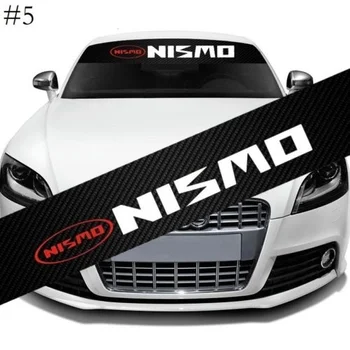 

For NISMO Racing Car Window Windshield Carbon Fiber Vinyl Banner Decal Sticker New