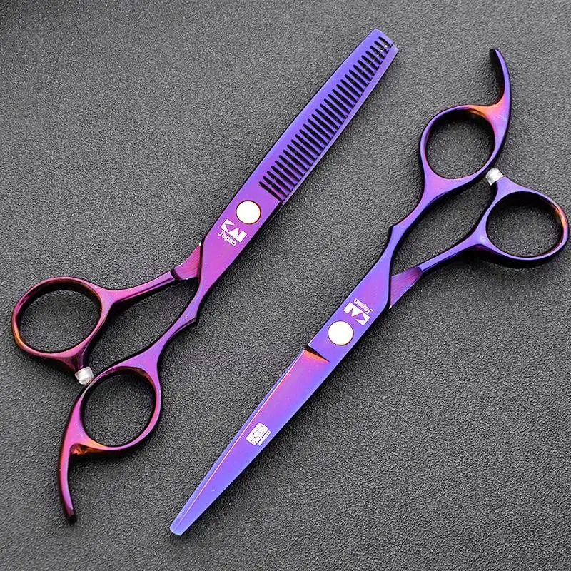 

Pro Plating Barber Hair Scissors Cutting Thinning Trimmer Hairdressing Tool
