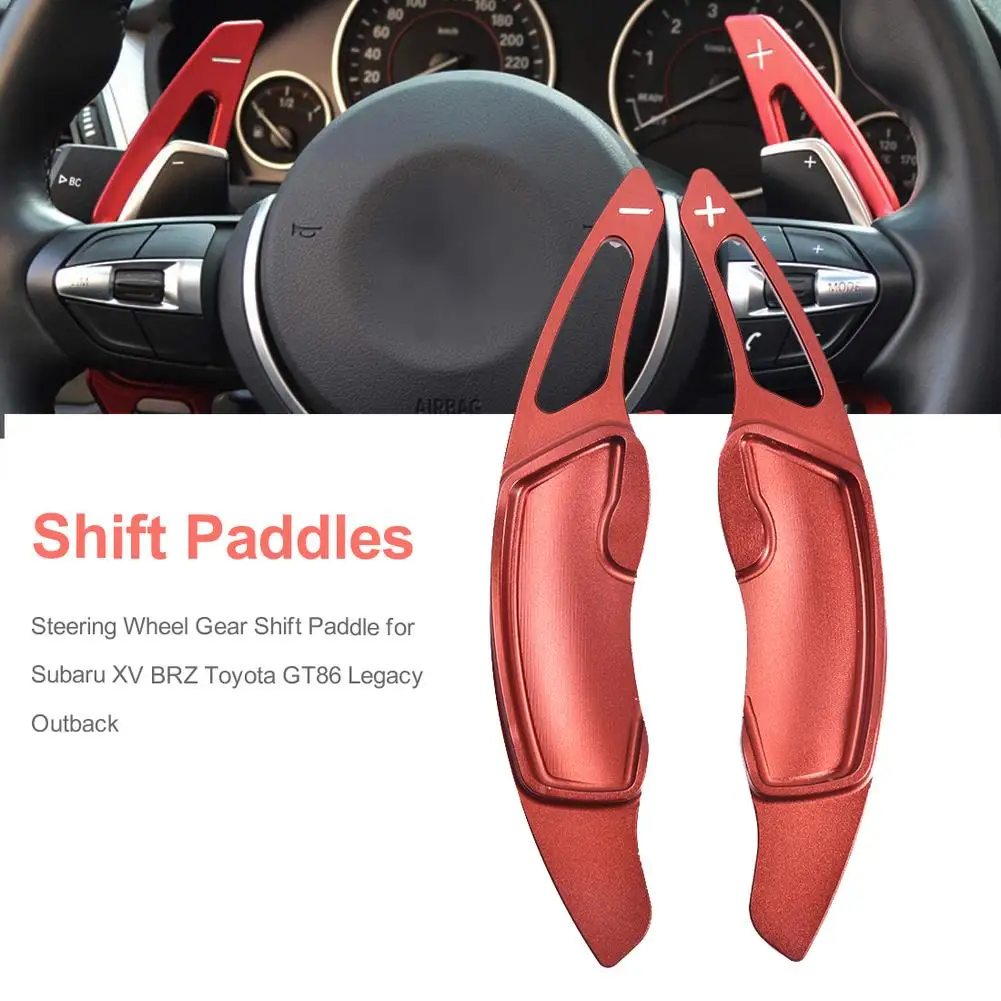 

Steering Wheel Gear Shift Paddle For Subaru XV BRZ Toyota GT86 Legacy Outback Car Accessory
