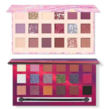 

Durable Eye Shadow Palette Sweatproof Exquisite Colouring Shimmer Pearl Glitter Eyeshadow Pigment Lasting Makeup Tools 18 Colors