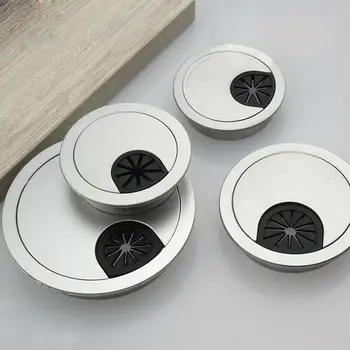 

Computer Desk Table Grommet Cable Tidy Surface Port Wire Hole Cover 50mm-60mm