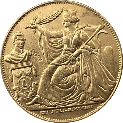 

1856 Belgium 5 Centimes coins copy 28MM