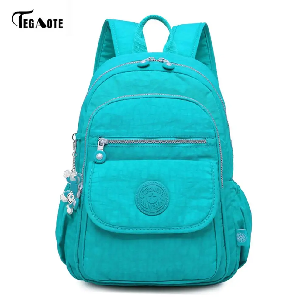 Школьные рюкзаки для ноутбука для девочек-подростков Mochila женские рюкзаки противоугонные водонепроницаемые сумки для мужчин и женщин - Цвет: Небесно-голубой
