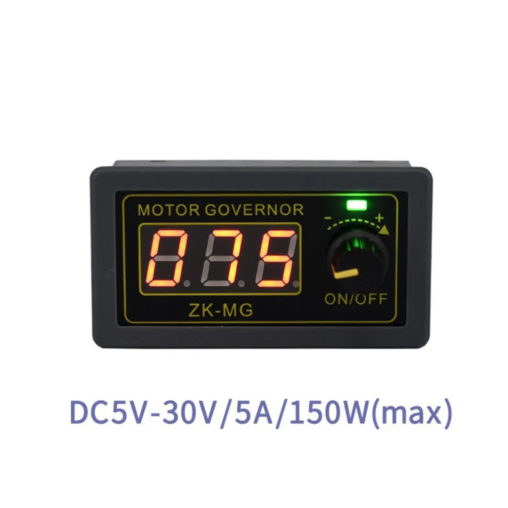 DC5V~30V 150W 5A PWM DC Motor Governor Speed Controller LED Dimming Module 