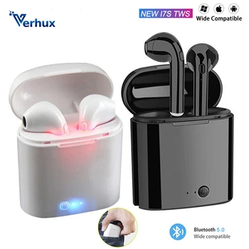 

I7s tws bluetooth headphones with no mini stereo wire down sports phone with box upload for iphone xiaomi phone