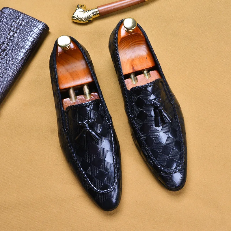 

MEN'S SHOES Summer Breathable Genuine Leather Cowhide 2019 New Style Slip-on Loafers Business Casual Leather Shoes Korean-style