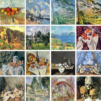 

Famous French Impressionist Painter Paul Cezanne Series 5D DIY Diamond Painting Full Round Diamond Embroidery Sale Mosaic Art