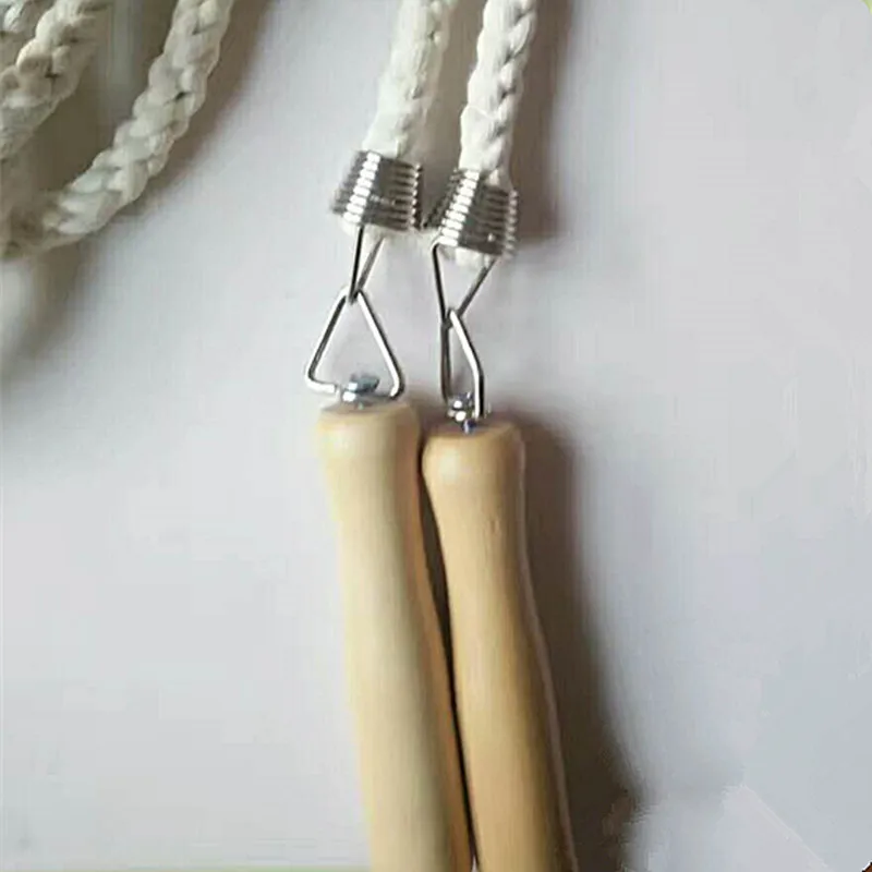 

10 M Bearing Wooden Handle Long Jump Rope Outdoor Sports Jump Rope Students Sports Exercise Jump Rope