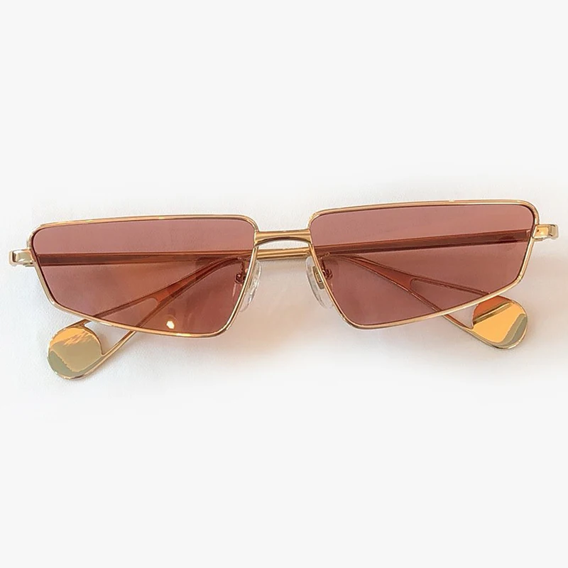 

Vintage Sunglasses Women Men Fashion Mirror Female Small Alloy Sunglasses Frame Retro Eyewear