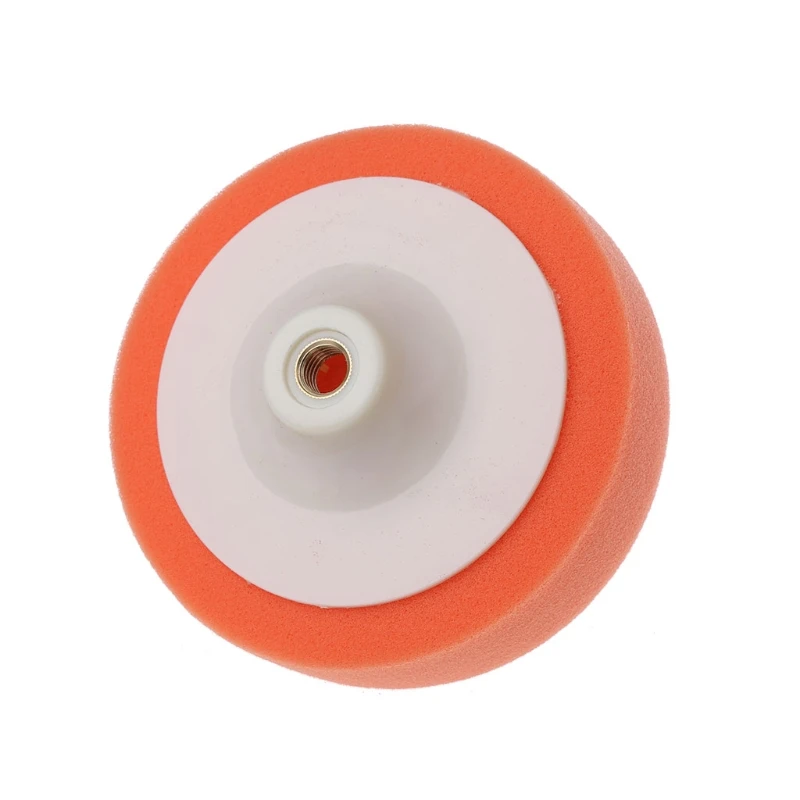 6 Inch 15cm Auto Car Polishing ing Polishing Pad Sponge Wheel Waxing Orange N84F
