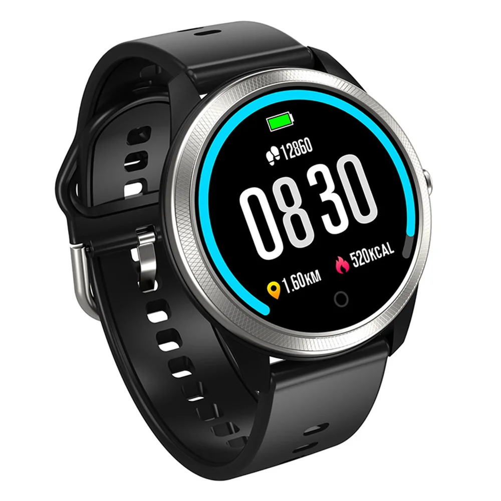 

F11 Smart Watch ECG+PPG Heart Rate BP Monitor 1.22inch Large Display bluetooth Music Camera Weather Push IP68 Waterproof