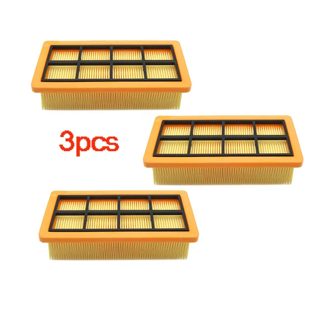 HEPA Filter for Karcher 6.415-953.0 AD 3.000 AD 3.200 dust cleaning filter accessories vacuum cleaner filter 3pcs