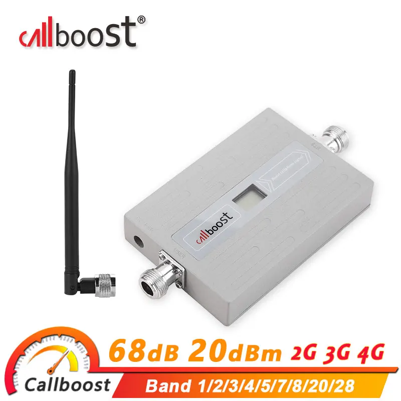 Callboost 700 mhz LTE cellular amplifier 4g 800 signal booster 3g 850 repeater 1700 AWS PCS 1900 gsm 900 2g | Мобильные телефоны и