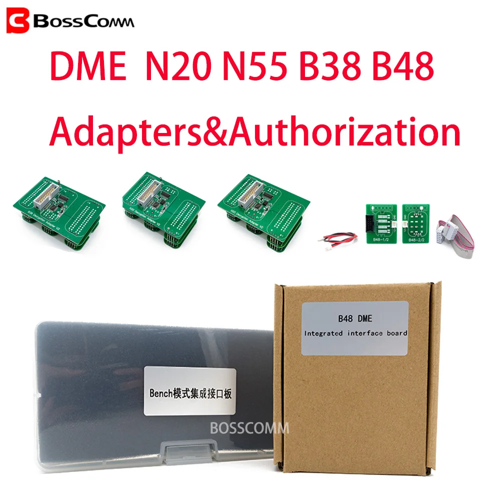 Yanhua Mini ACDP DME плата адаптеры для BMW ключ Progrommer N20 N63 S63 N55 B38 B48 MSV80 разъемы с