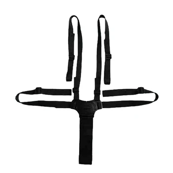 

Child Tricycle Baby Stroller Seat Belts Dining Chair Bandage Buggiest Five Point Safety Belt Hot Sales
