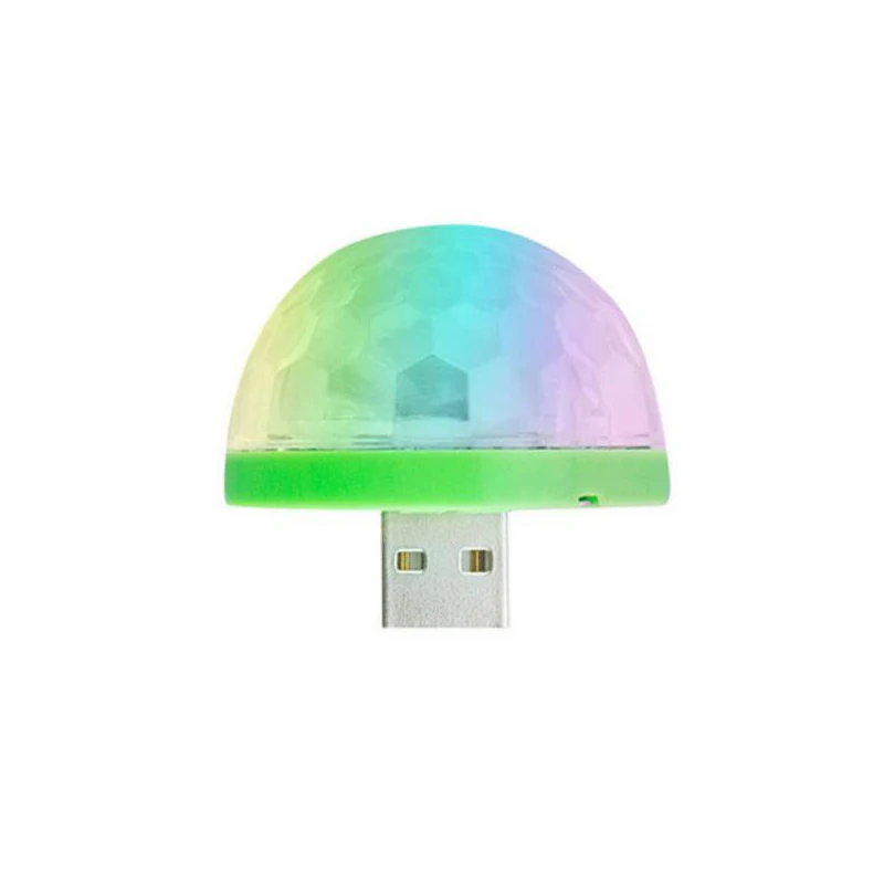 A 4 Вт USB лазерный свет мини RGB светодиодный дискошар форма сценический эффект удобные вечерние type C Micro USB адаптер для iPhone X 7 huawei - Цвет: A