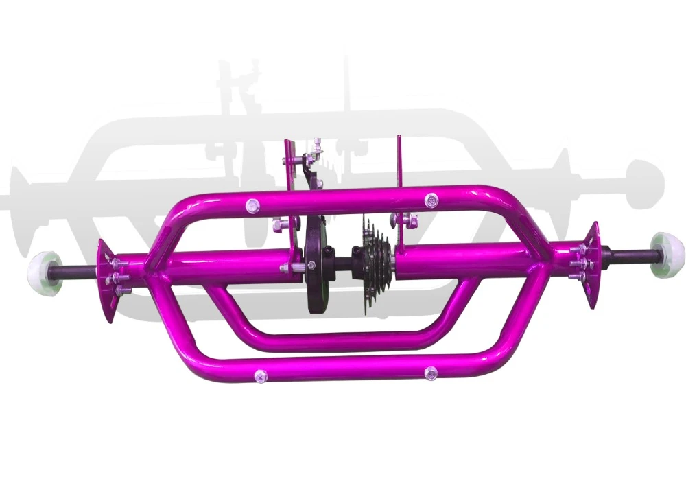 three wheel bike rear axle