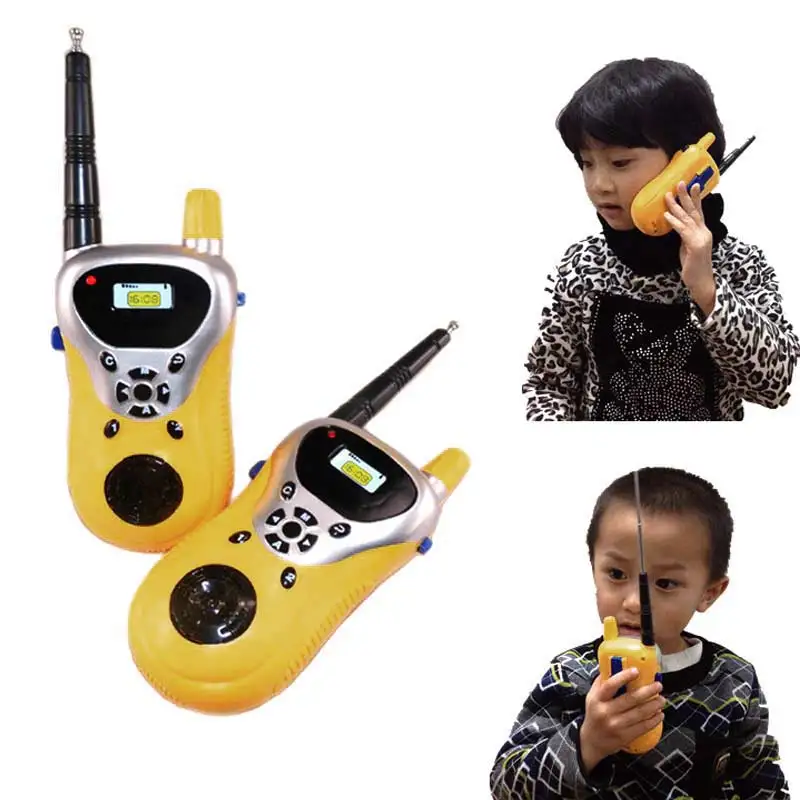 2 шт домофон электронный Walkie Talkie дети ребенок Mni игрушки портативный двухстороннее радио высокое качество