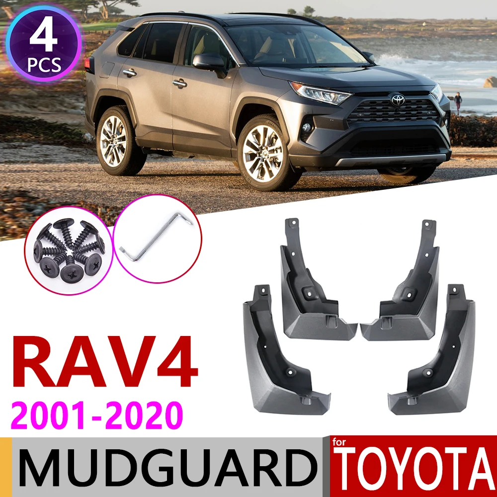 

Mudflaps for Toyota RAV4 RAV 4 XA20 20 XA30 30 XA40 40 XA50 50 2001~2020 Fender Mud Guard Flap Splash Flaps Mudguard Accessories