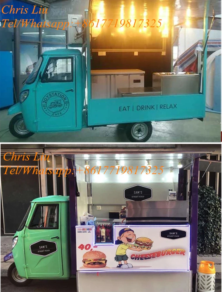 Новое поступление piaggio ape пищевой грузовик/электрический грузовик для пищевых продуктов/bain marie пищевой грузовик