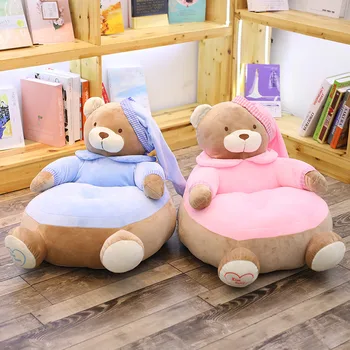 

45cm*45cm*55cm Cute Teddy Bear Sofa Chair Sleeping Comt Pillow Cushion Baby Seat New Doll
