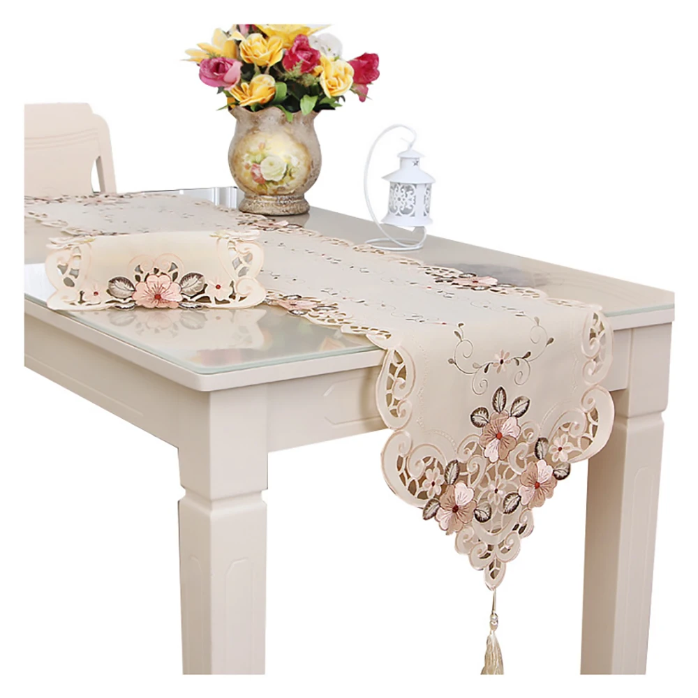 table flag Горячая Распродажа, модная новинка, Высококачественная Европейская настольная дорожка, Классический вышитый стол-флаг, тканевый художественный коврик для еды - Цвет: table flag