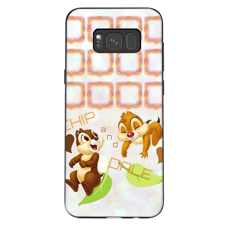 Чехол для телефона для samsung M10 M20 M30 M40 S6 S7 край S9 S8 S10 S10E Plus, Note 8, 9, 10, чип Дейл милый
