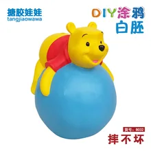 B032 [Высота 12,3 см] пятьсот различных дополнительных DIY виниловых борцовок не плохой негипсовая кукла цветной рисунок