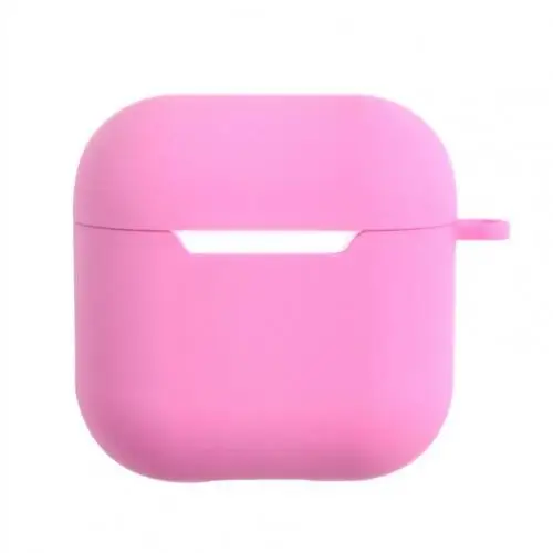 Suitable For Airpods Pro 4 Air Pods Bluetooth Wireless Earphone Shell Silicone Protective Case Cover Charging Box Bags Skin Pink