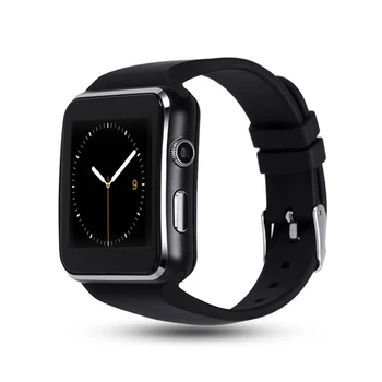 

X6 smart watch with camera touch screen bluetooth wrist watch support sim card for IOS Android