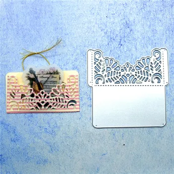 

InLoveArts Envelope Metal Steel Cutting Dies Lace Frame Open Stencil for DIY Scrapbooking Paper/photo Cards Embossing Dies 2019