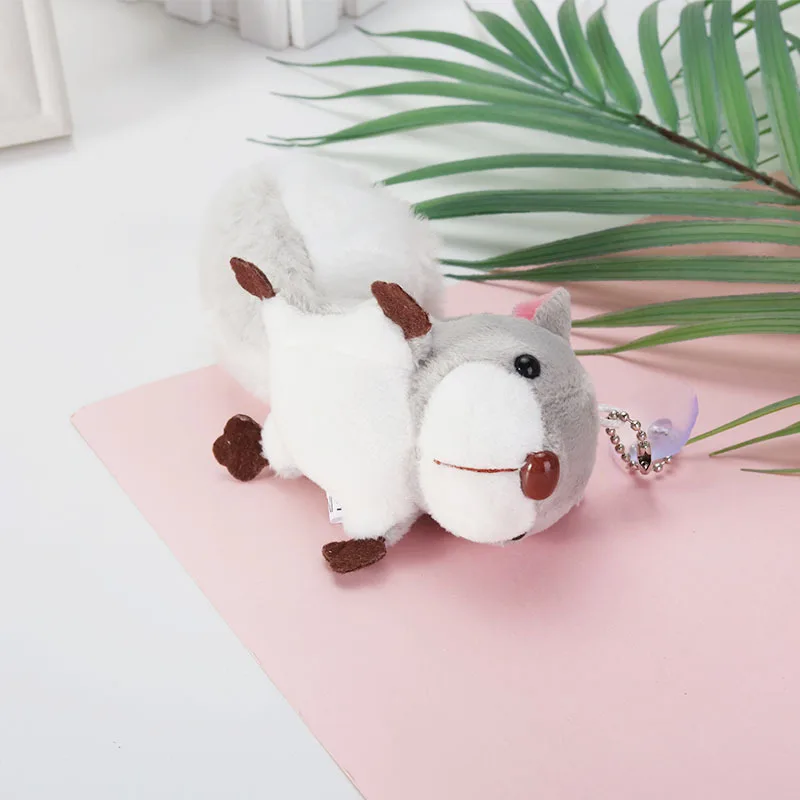Мягкая игрушка подвеска животное игрушечная белка настраиваемая кукла-брелок для ключей сумка свадебный подарок для активного отдыха