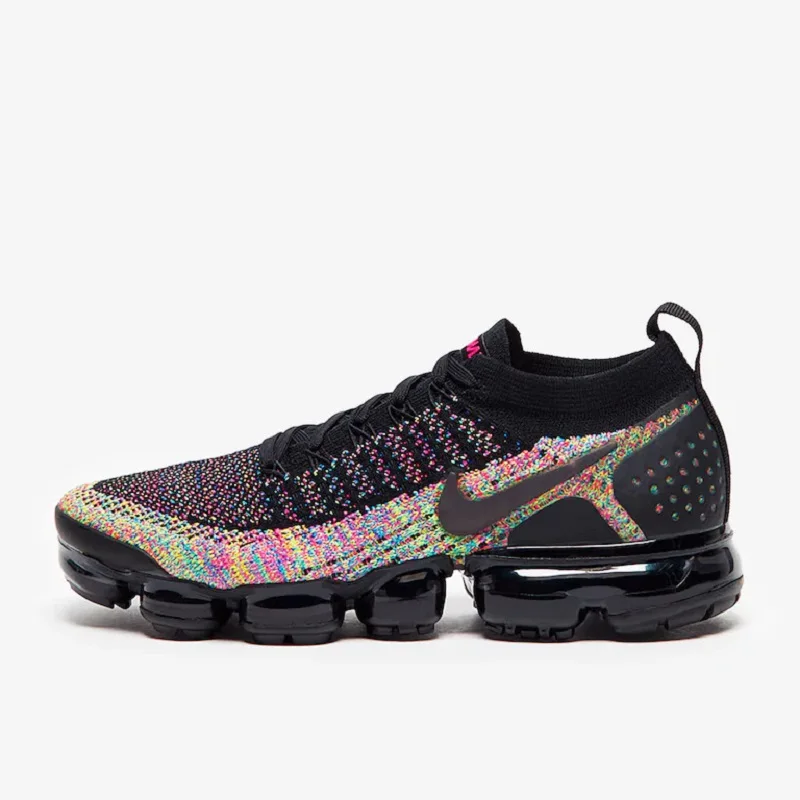 Оригинальные женские кроссовки для бега NIKE Air Max Vapormax FK 2,0, классические дизайнерские кроссовки с сеткой, дышащие, легкие, прочные, 942843 - Цвет: 942843-015