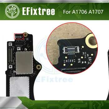 

10pcs/lot Logic Board Power ON Button Connector For MacBook Pro Retina 15" 13'' A1707 A1706 2016 2017 12 Pin On The Motherboard