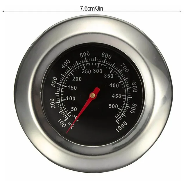 Teenra Degrees Celsius/Fahrenheit 50 ~ 500 Fokos Celsius Sült Grillezés Bbq Pit Dohányzó Grill Hőmérő - Image 2