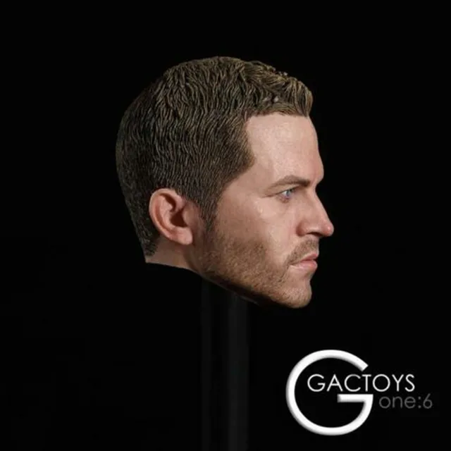 1/6 Paul Walker 1:6 head carving model GACTOYS GC028 F 12 
