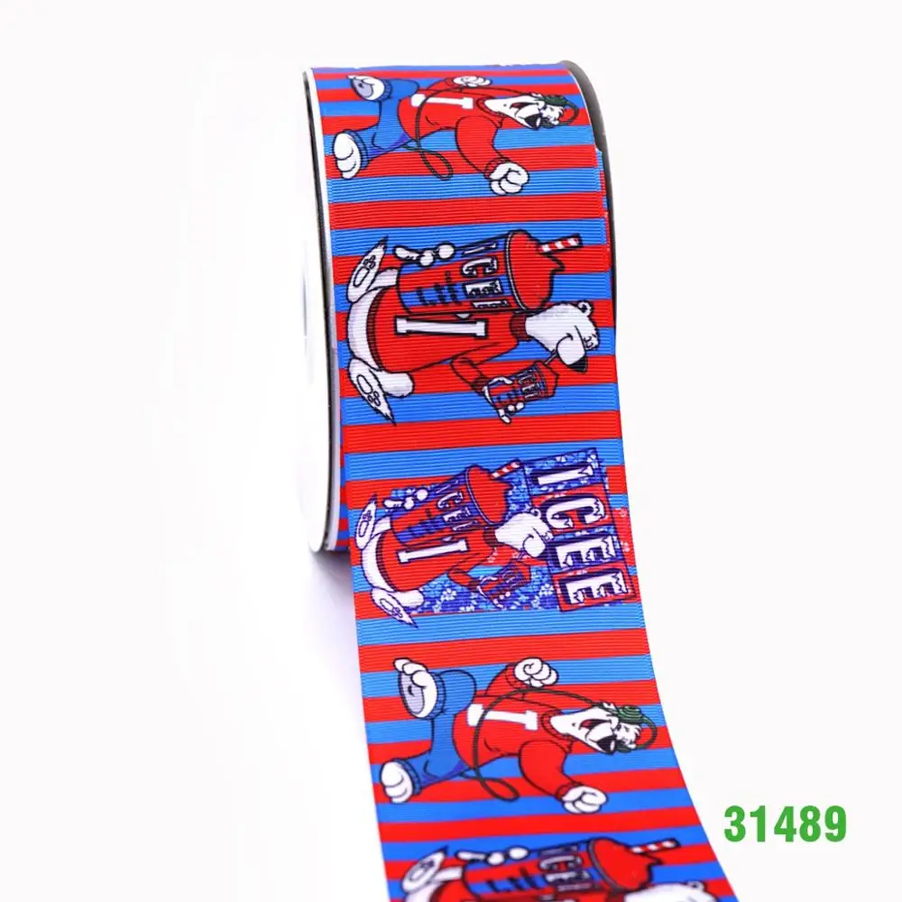 31489 50 ярдов в размер мультфильм ленты напечатанные grosgrain ленты 31478 - Цвет: 31489