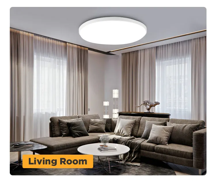 Modern Led Ceiling Lights 220V LED Ceiling Lamp Lighting Fixtures 15/20/30W 18W 50W Led Lights For Living Room Bedroom Kitchen wireless ceiling light