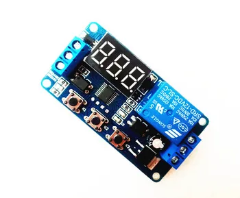 

DC 12V LED Digital display Home Automation Delay Relay Trigger Time Circuit Timer Control Cycle Adjustable Switch Relay Module