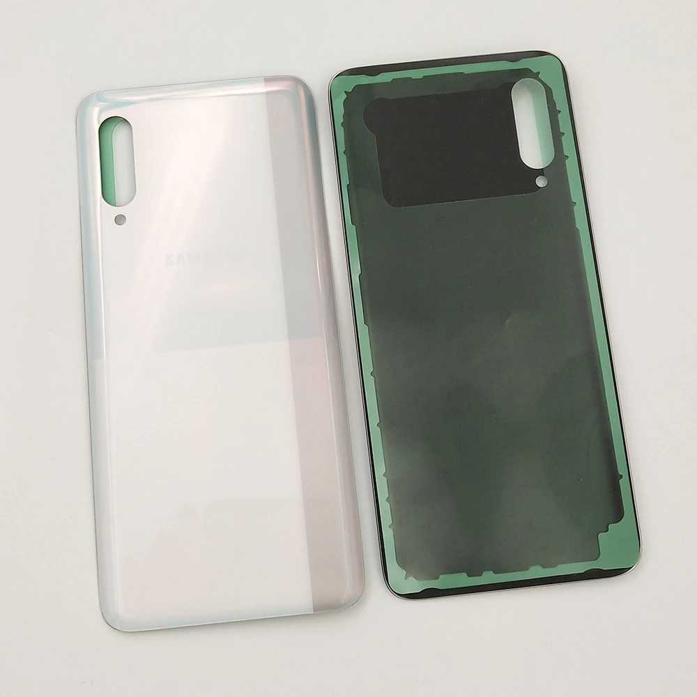 transparent mobile frame Original SAMSUNG Galaxy A90 5G A908 Back Battery Cover Door Rear Glass Housing Case Replace Battery Cover With Adhesive Sticker phone frame