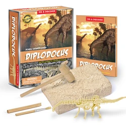 Escavação de ossos de dinossauro, figuras sortidas, brinquedos, presente de natal para crianças